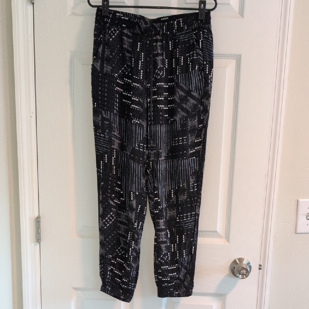 BCBGeneration Monochrome Patterned Joggers - image 1